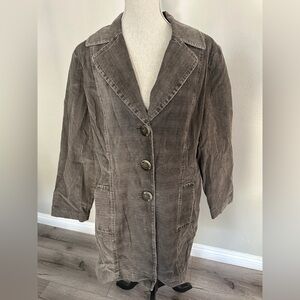 J. Jill Taupe Trench Coat